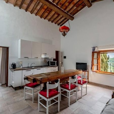 Appartamento Con Vista Panoramica In Chianti 圣多尼诺 外观 照片