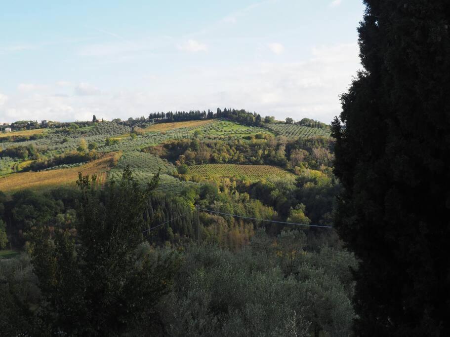 Appartamento Con Vista Panoramica In Chianti 圣多尼诺 外观 照片