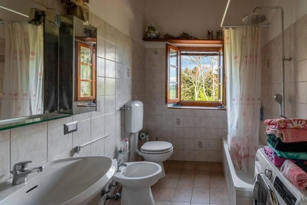 Appartamento Con Vista Panoramica In Chianti 圣多尼诺 外观 照片